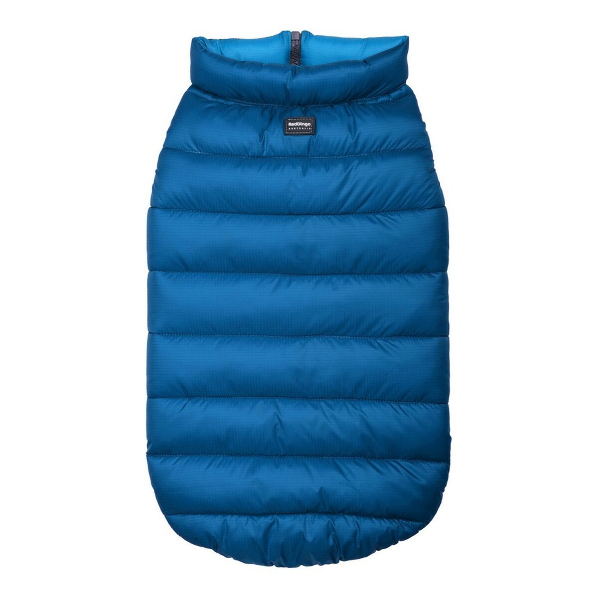 Kabát pre psa Red Dingo Puffer Tyrkysový 50 cm